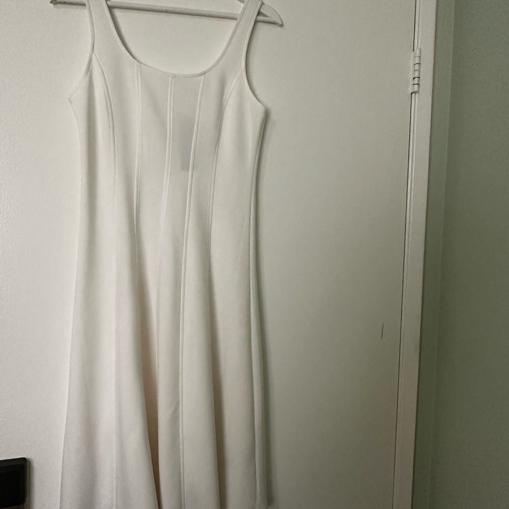 Banana Republic Strapless White Dress